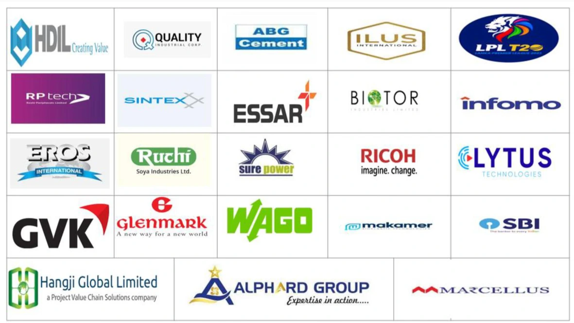 Key marquee client logos, board 3 of 4